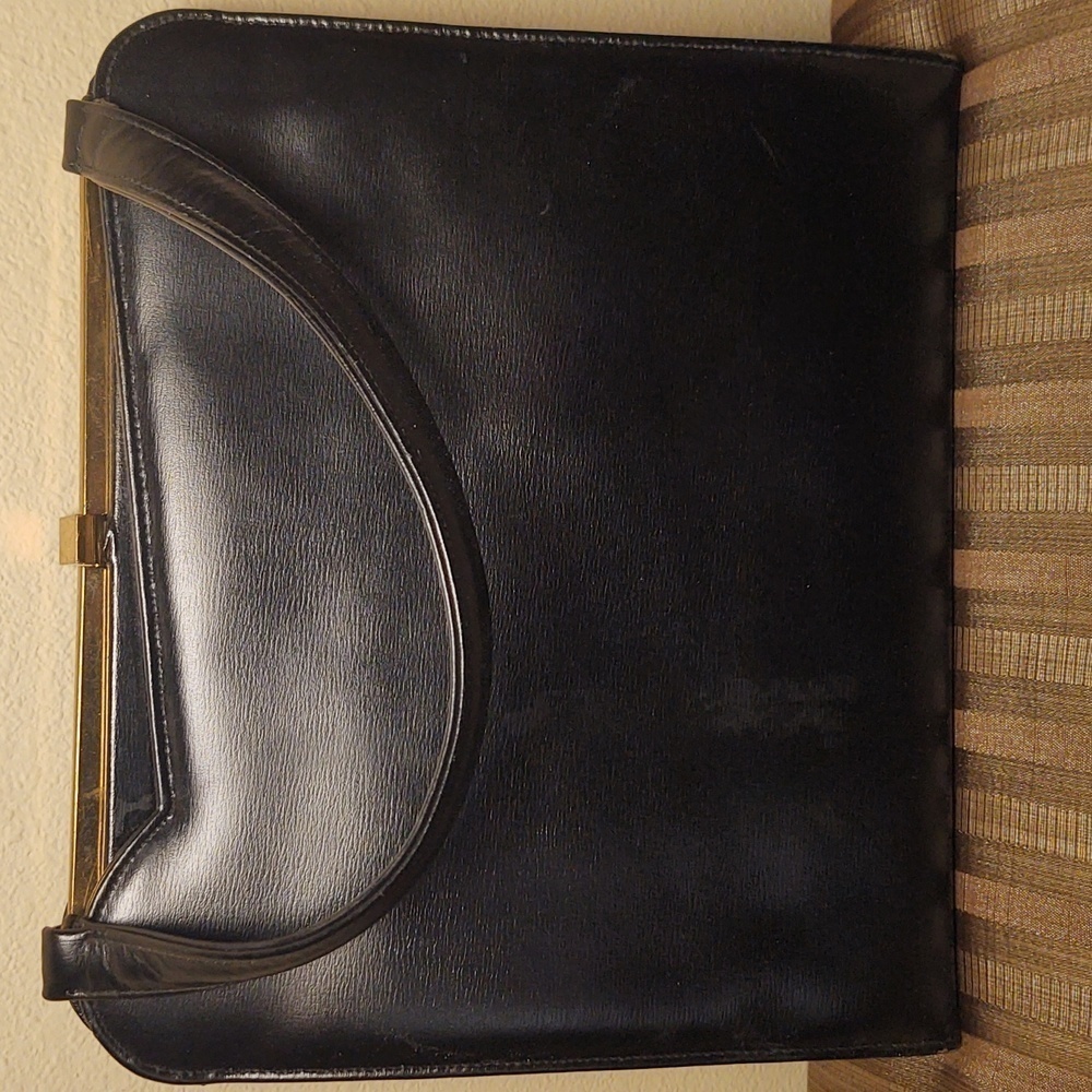 Caprice Vintage 1960s Women's Black Purse - Picture 2 of 11
